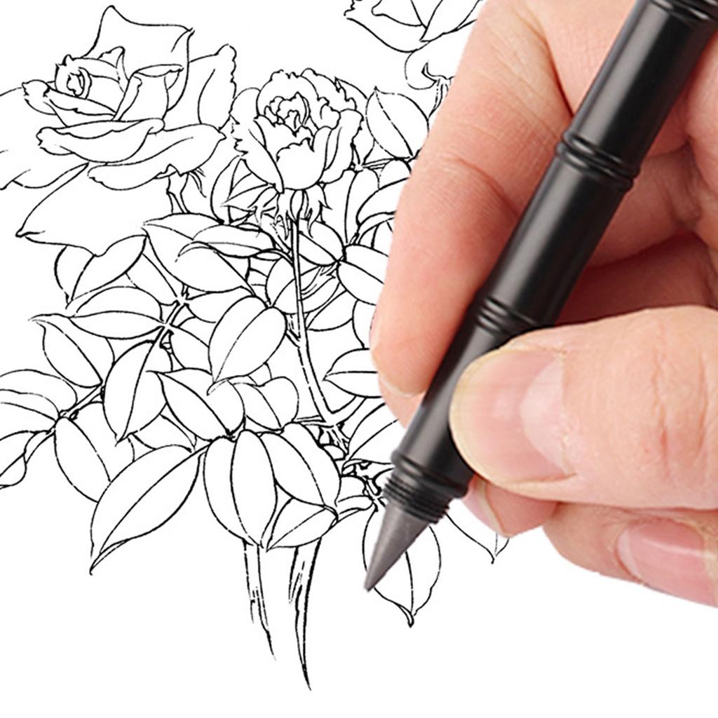 Стираемый карандаш без чернил со сменными наконечниками, металлическая вечная ручка без заточки, вечная ручка для письма и рисования