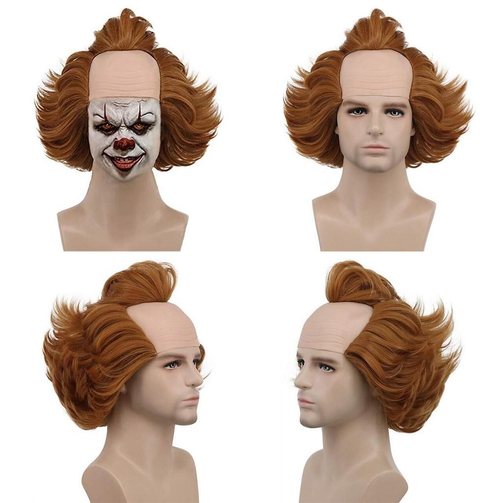 It Pennywise Cosplay Wig With Hightemperature Silk For Halloween Costume And Themed Parties
