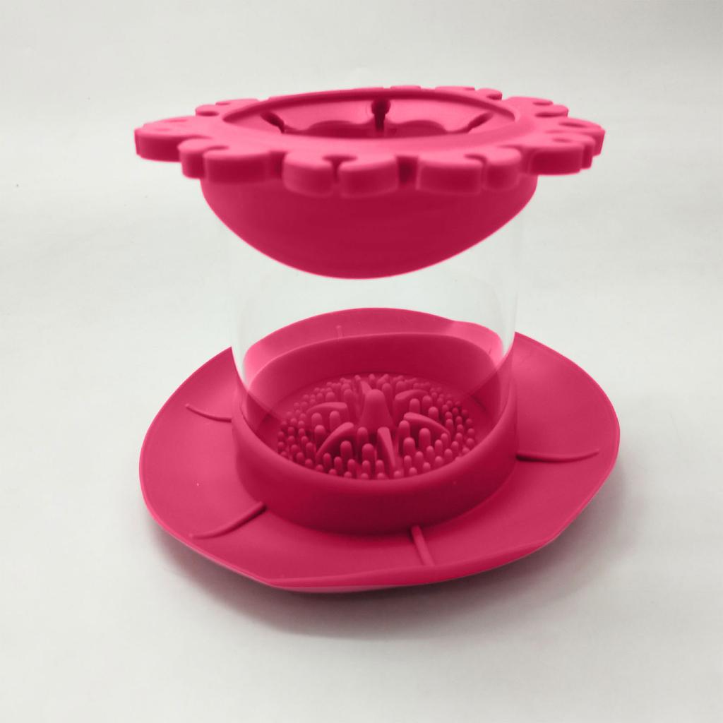 Очиститель кистей для рисования Ополосните чашку Изобразительное искусство, Студия, Класс | Держатель кистей и силиконовый инструмент для чистки акрила, акварели и материалов на водной основе