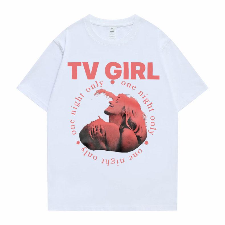 Cults TV Girl One Night Only футболка с графическим принтом унисекс винтажные футболки унисекс женская повседневная футболка большого размера унисекс хлопковые топы футболка