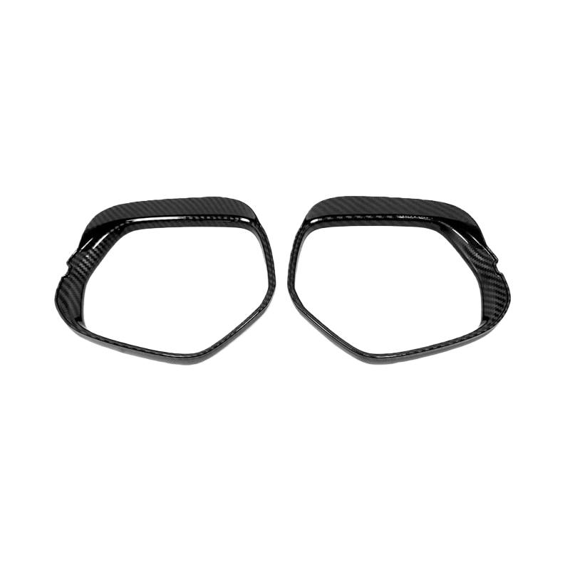 Car Decoration Door Mirror Cover For Honda XRV 2015- Carbon Fiber Car Rearview Accessories Rain Eyebrow Styling
