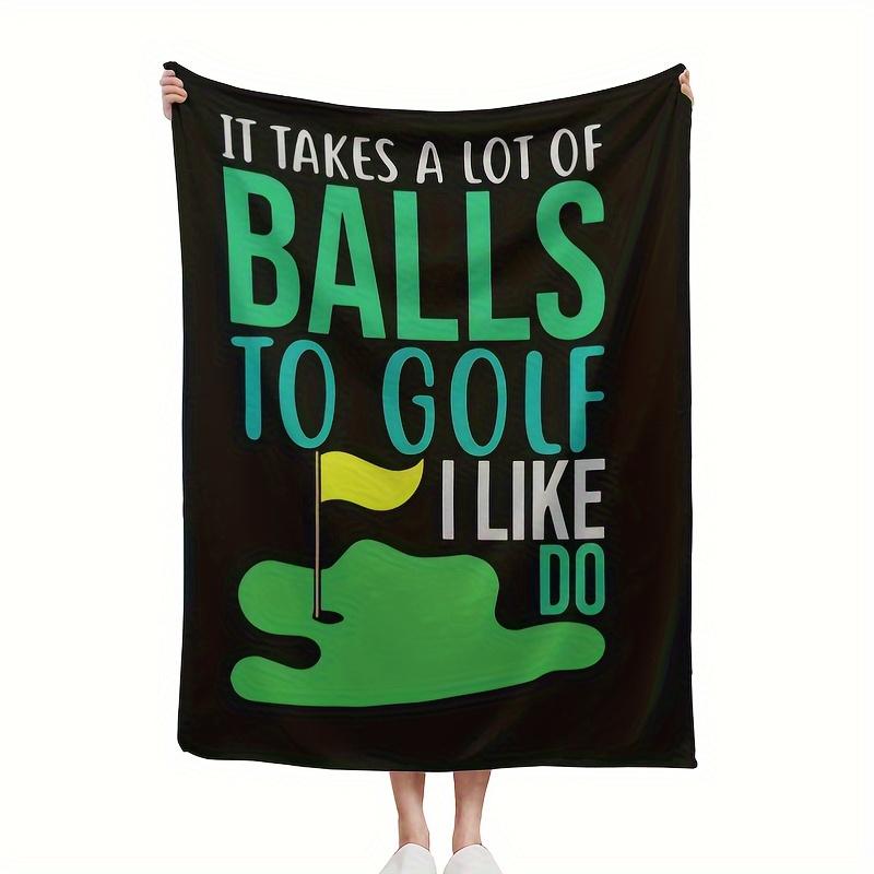 My Way of Playing Golf Requires Lots of Balls Funny Golf Hoodie for
