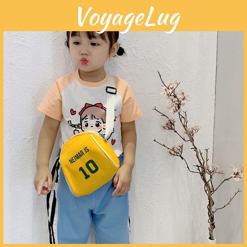 Stylish Versatile Single Shoulder Bag For Kids Mini Cute Crossbody Bag With Fun Letters