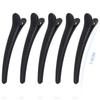 12pcs Black Single Prong Hair Clip Professional DIY Alligator Hair Clip