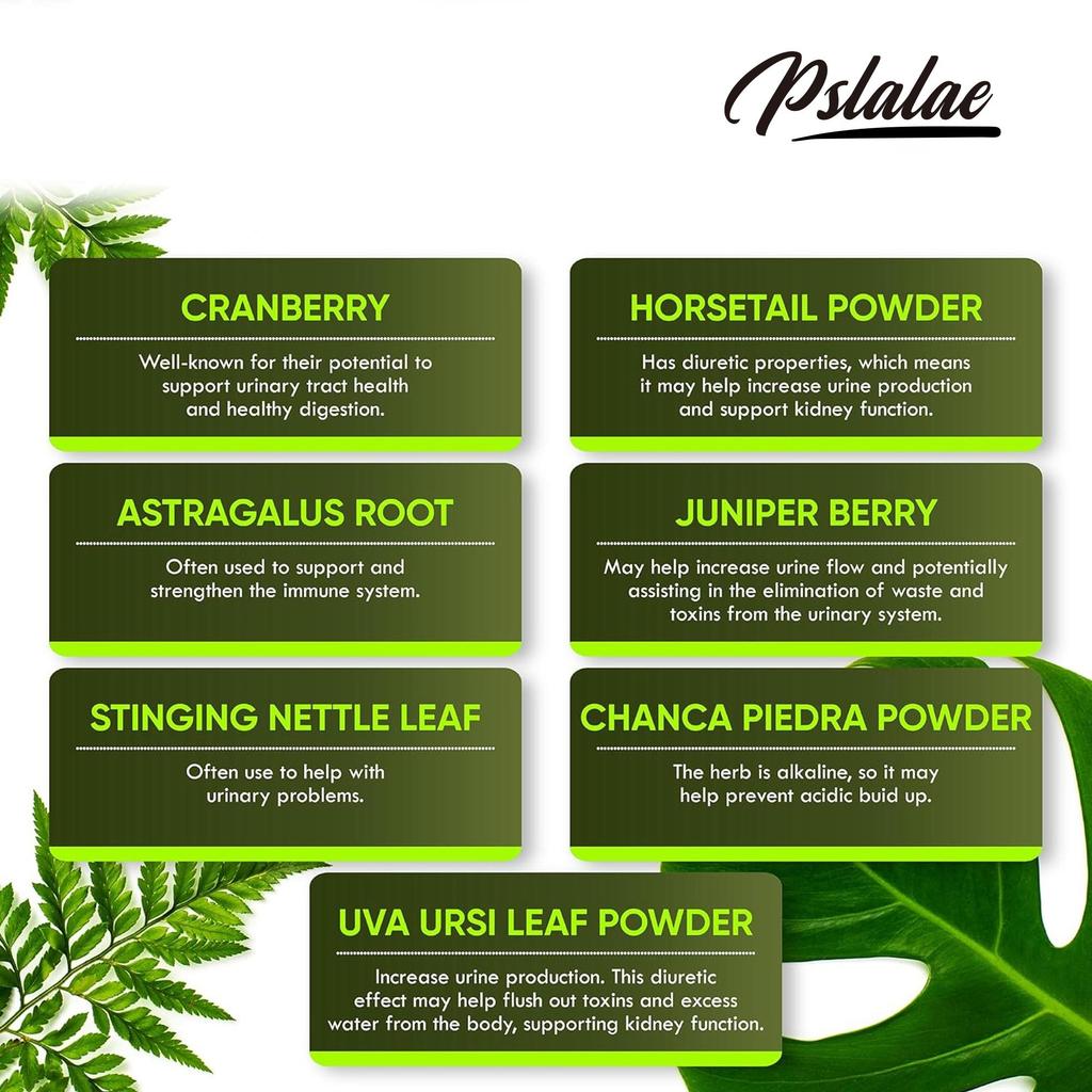 Pslalae - Cranberry Extract and Astragalus Root Capsules - Kidney and Bladder Health