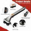 Electric Grill Brush Grill Cleaner Automatic Steam Grill Brush Rotating Brush Cleaner with Stainless Steel Bristles