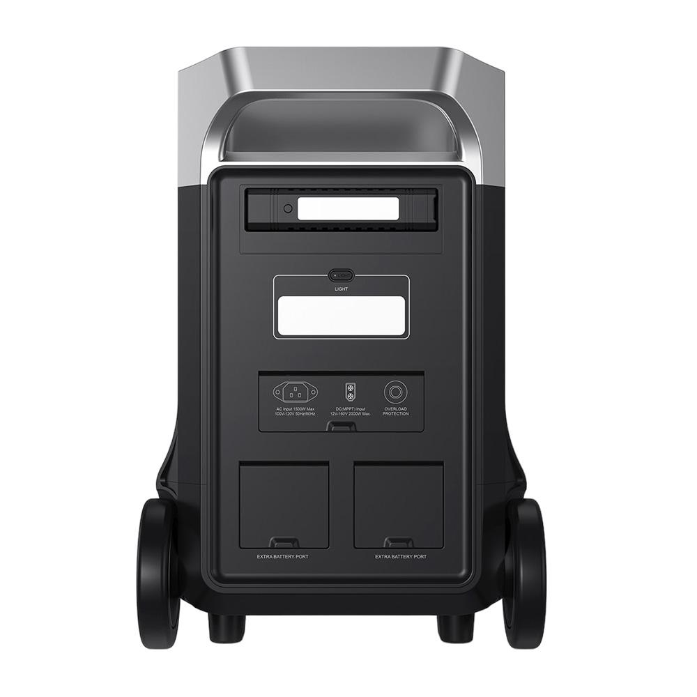 FOSSiBOT Портативная электростанция F3600 Pro, 2 дополнительных аккумуляторных блока с возможностью расширения емкости, литиевая батарея 3840 Вт·ч, высокая выходная мощность переменного тока 3600 Вт