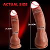 Реалистичный силиконовый дилдо для женщин - мягкая ручная секс-игрушка для пениса для одиночного удовольствия и мастурбации