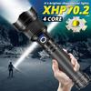 Super Bright Xhp70.2 Xhp50 Flashlight Torch USB Rechargeable Zoom LED Torch 18650 or 26650 Battery for Camping Outdoor