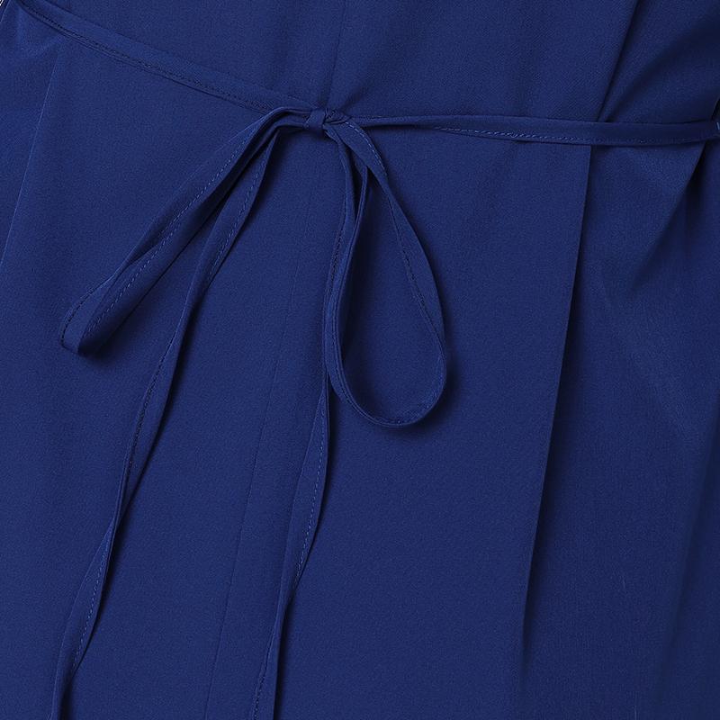 Женские платья больших размеров с круглым вырезом и коротким рукавом с принтом