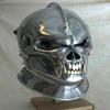 Medieval Helmet Old Demonic Face Helmet Battle Ready Historical Treasure