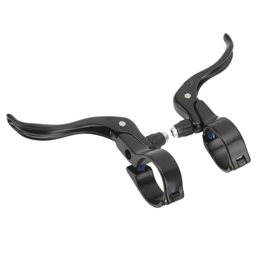 1 Pair Bike Brake Handle Aluminum Alloy Ergonomic Universal Mountain Road Bike Brake Lever for