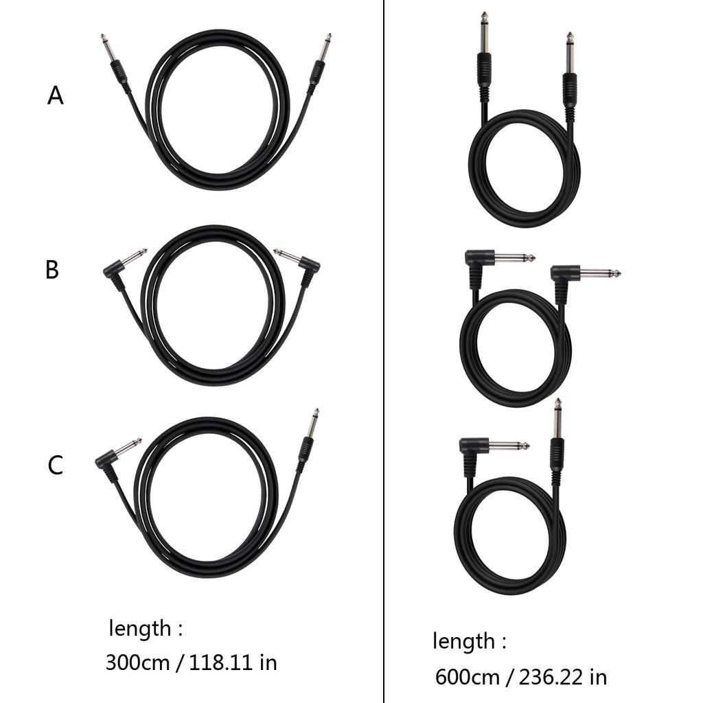 Professional Keyboard Cable Guitar Cord PVC Guitar Cable Instrument Cable Guitar Equipment Music Cable for Guitar