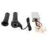 Controller Throttle Handle Set Aluminum Alloy Shell Brushed Controller Rubber Long Wire Grip for