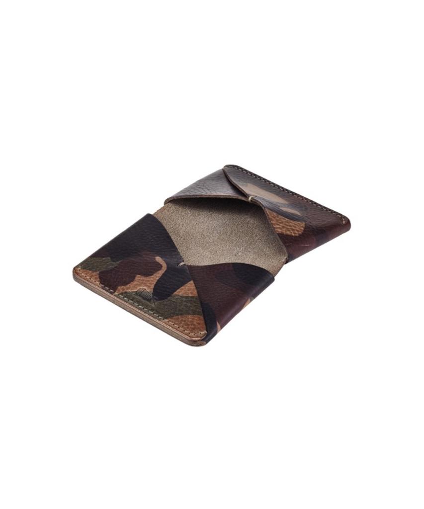 Деловой чехол для визиток из растительной кожи Brassboats (Camo)