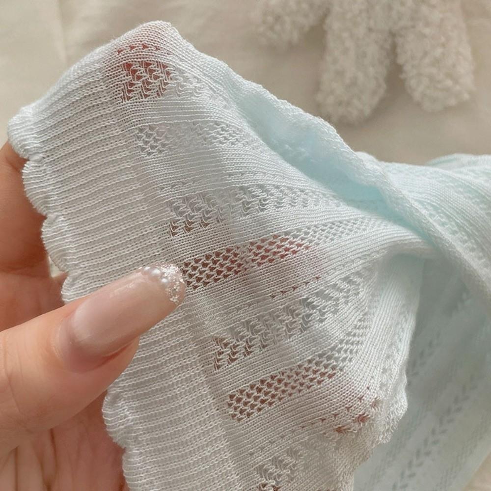 1Pair Mesh Spring Summer Socks Ruffle Lace Socks Cute Thin Socks Women Girls