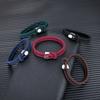 Vintage Men Women Easy Hook Bracelets Double Strand Nautical Survival Rope Paracord Bracelet Couple Minimalist Jewelry