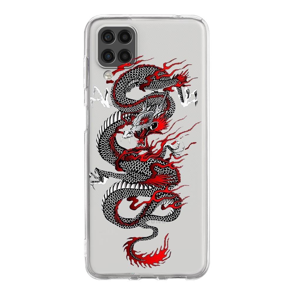 Мода Дракона для Samsung Galaxy A51 прозрачный чехол для телефона A71 A21S A12 A11 A31 A52 A41 A32 A01 A23 A33 A53 A73 A03S A13 5G чехол