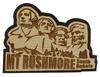 Магнит на холодильник с гравировкой на дереве Printtoo Mt Rushmore, сувенир, подарок