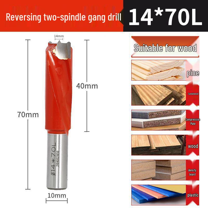 12 мм Фрезерная фреза для сверления боковых отверстий по дереву, пробойник для отверстий