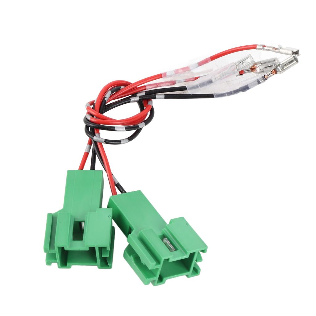 1 Pair ABS Door Speaker Wiring Harness Adapter Plug Connector 12V