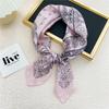 70 Silk Scarf: Small Square for Women - Lightweight Korean Fashion, Perfect for Spring, Summer, Autumn; Stylish for Flight Attendant or Neck Accessory