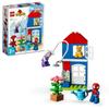 LEGO Duplo House 10995 Игрушечный блок Подарочный домик для младенцев Дом для мальчиков и девочек от 2 лет и старше Человек-паук