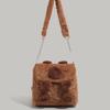 Autumn Winter Cute Capybara Plush Backpack for Women 2024 New Commuter Multifunctional Single Shoulder Crossbody Small Backpack