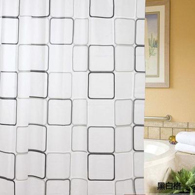 Peva Душевая занавеска Ванная комната Занавеска Разделитель Комплект занавесок Проверить Душевая занавеска Душевая занавеска Дверь Крючок для занавески