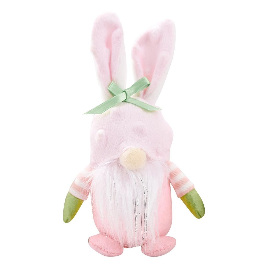 Easter Gnomes Bunny Decoration Dwarf Faceless Doll Plush Rabbit Doll Kids