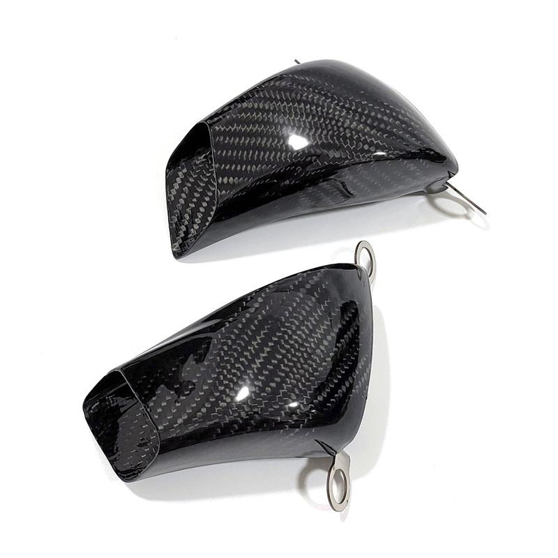 Для APRILIA RS660 RS 660 / TUONO 660 2021-2025 100% Углеродное волокно RS660 Мотоцикл Передний Воздуховод Тормоза Суппорт Радиатор Обложка