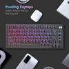 Womier Pudding Keycaps PBT Shine Through 165 Key Caps Custom Keycaps для переключателя Cherry Gateron MX Mechanical Black Phantom - Keycaps, Keycaps, Set,
