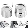 Axle Nut Covers Rear Axle Caps with Chrome Plating Rustproof Corrosion Resistant Easy Installation