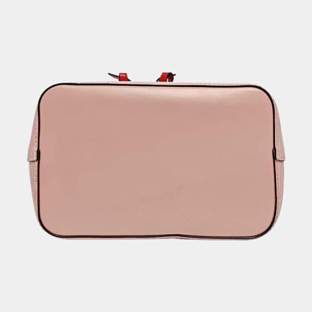 [Pre-Owned] Néonoé Bb Water Wave Leather Bucket Bag - Very Good #10FSEDK