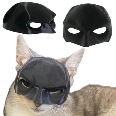 Маска Летучей Мыши Кошки Причудливая Кошка Маска для Маскарадного Костюма Хэллоуин Реквизит для Фотографий Костюм для Косплея Супергероя Питомца Аксессуар