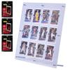 REDICE Screw Down Display UV Compatible with Includes 3 Magnetic Display Card Trading Card Compatible with Approximately 2mm Thickness Rows 3 Magnetic