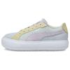 Suede Mayu Raw Ice Flow White Women Sneakers Grey Nimbus-Cloud 383114-01