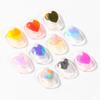 10Pcs/11Pcs/16Pcs Nail Ice Sticker Aurora Effect Reflective Colorful Foil Film Sparkling Glass Ice Cube Decoration for Manicure