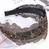 Умывание лица Кружево Корейский стиль Обруч для волос Головной убор для матери Женский обруч для волос Широкая повязка на голову