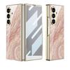 Складывающийся чехол Samsung Z Fold7 Мрамор: Стильная и модная стеклянная крышка для женщин
