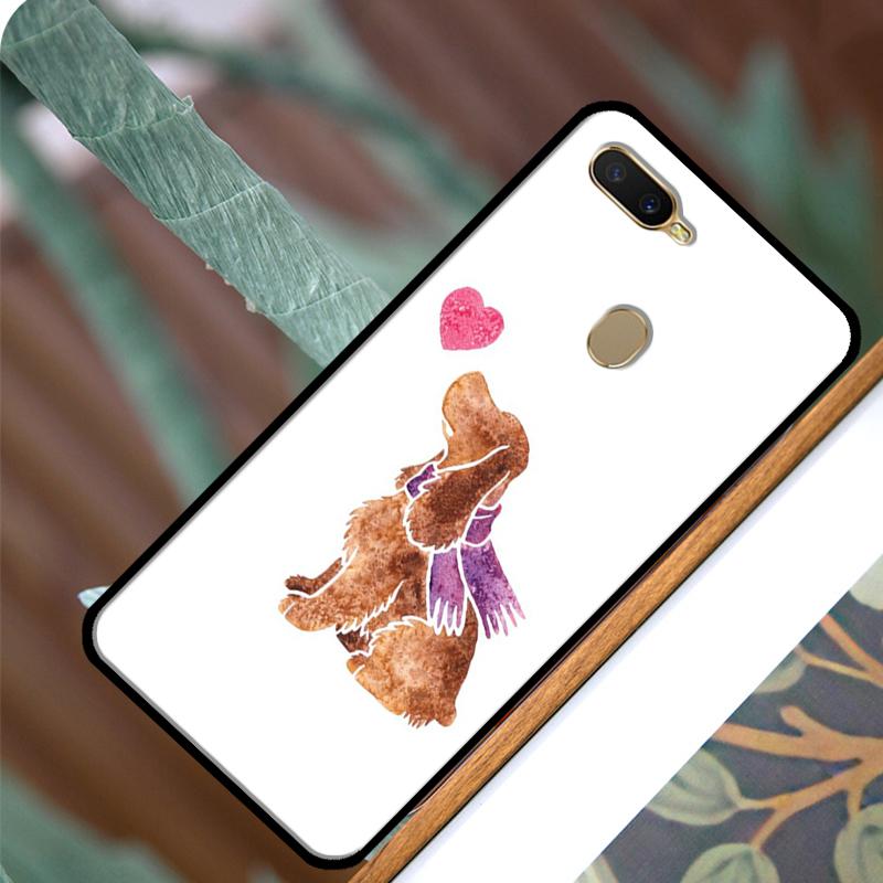 Чехол для телефона с собакой породы английский кокер-спаниель для OPPO A83 A91 A93 A1K A15 A3S A54 A74 A94 A5 A9 A31 A53 A52 A72 A53S Задняя крышка