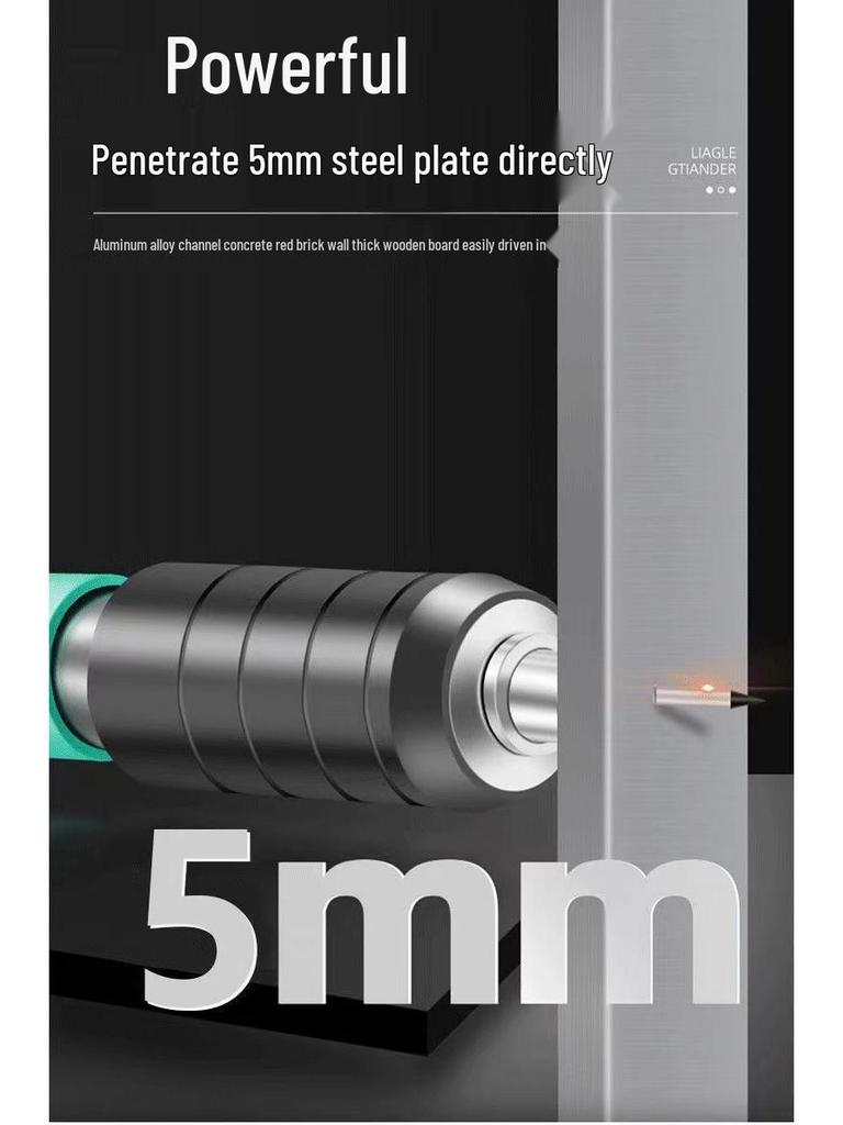 Compact Ceiling Fastener: Lightweight, Adjustable Nailing Tool for Wire and Pipe Clamping