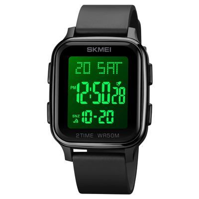 Часы Timever Digital Cool Arm Sports Running LED Водонепроницаемые с будильником, японская инструкция по эксплуатации, в комплекте Часы, Мужские часы, Мужские часы, Водонепроницаемые, Часы,