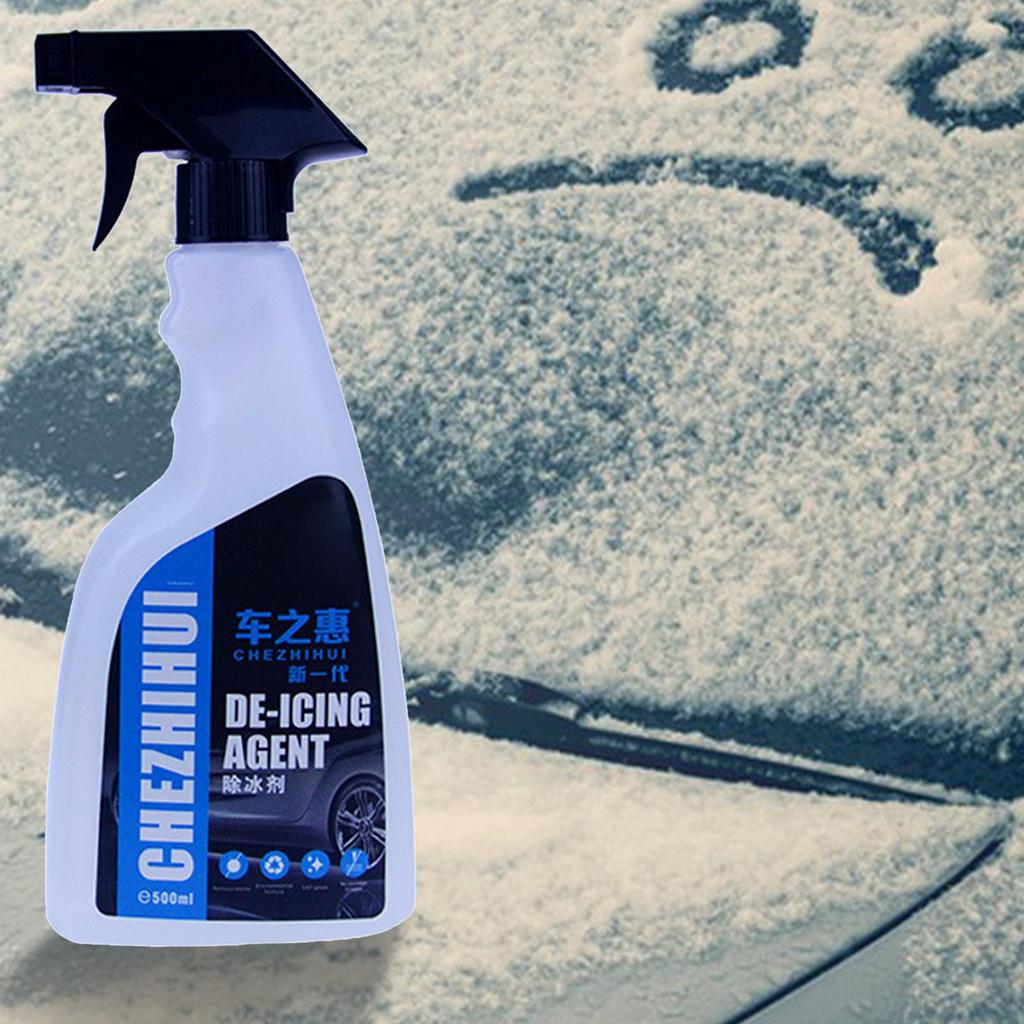 Deicer Spray For Car 500ml Fast-Acting Rapid Thawing Snow Remover Agent Snow Melting And Deicing Agent For SUV Sedan Truck