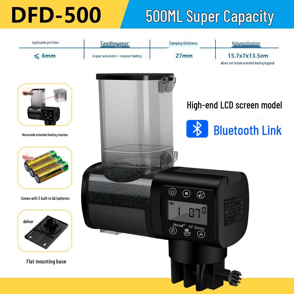 Jebo Smart Aquarium Feeder: Large Capacity Timer for Ornamental Fish