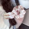 European and American Romantic Flower Elasticity Hair Ties for Women Girls Ponytail Holder Scrunchies Korean Hair Accessories