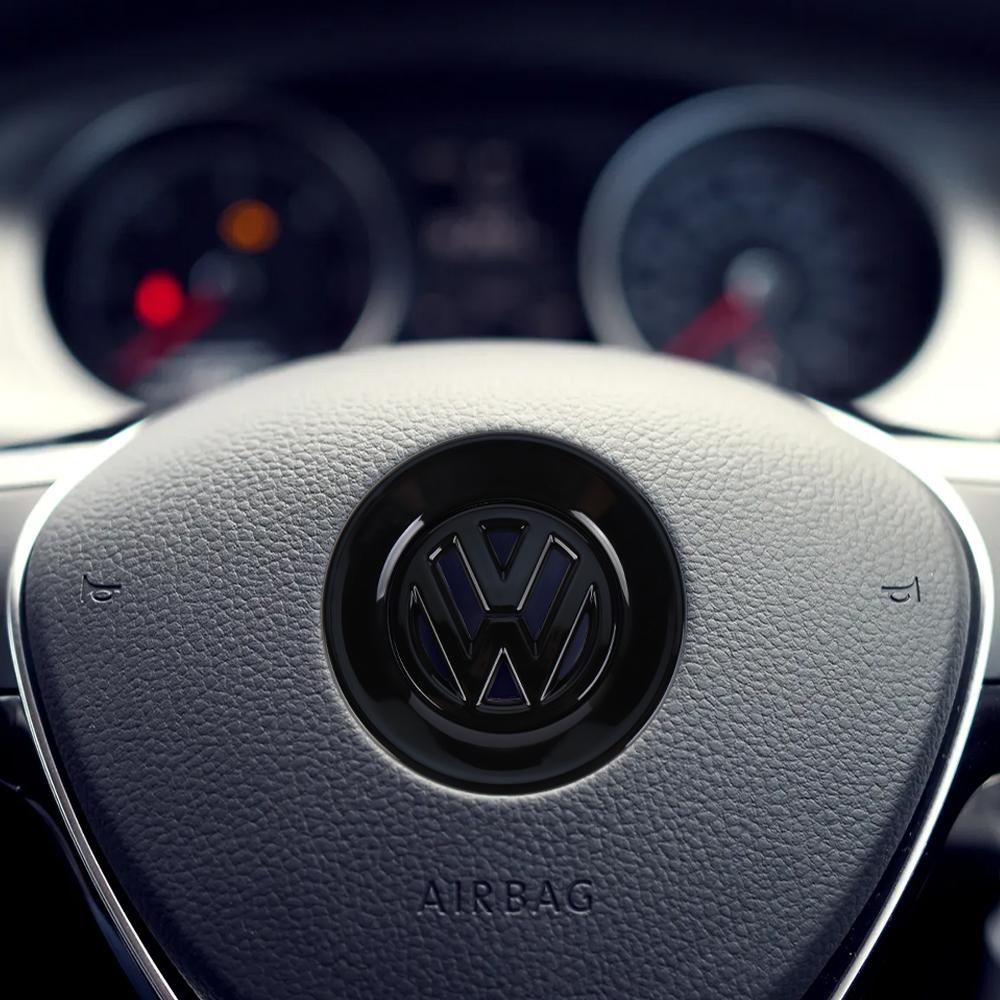 Для VOLKSWAGEN VW ABS Декоративное кольцо-накладка на руль автомобиля Наклейка-крышка Для Volkswagen Vw Tiguan Jetta Mk6 Scirocco Polo 6R