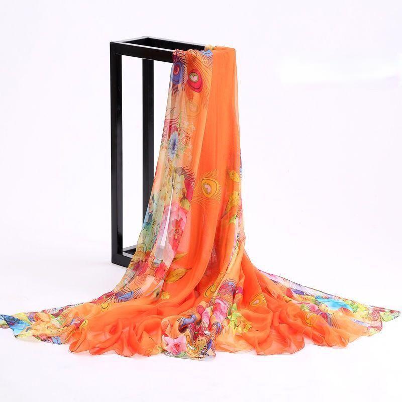 New Arrival Women's Scarf, Oversized and Lightweight Chiffon Shawl for Beach Vacation and Winter, Fashionable and Versatile