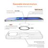 Совместимо с Apple iPhone 16 Pro Max: Прозрачный Магнитный Матовый Защитный Чехол