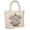 Sac De Plage - PLANETEE - Avocate Ministère Magie Femme - Coton - Grande Contenance - Imprimé En France